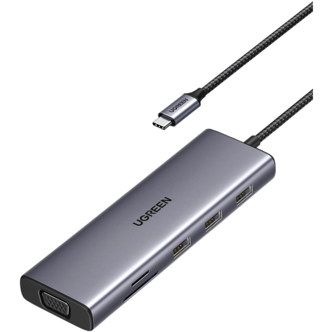 ugreen-revodok-10-in-1-usb-c-hub-grey_1.jpg UGREEN Revodok 10-in-1 USB-C Hub Grey - Image 1