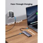 UGREEN Revodok 10-in-1 USB-C Hub Grey - Image 5