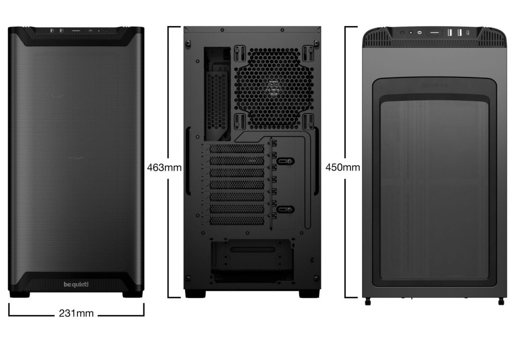 Be quiet! Pure Base 501 Airflow Tempered Glass Black - Image 8