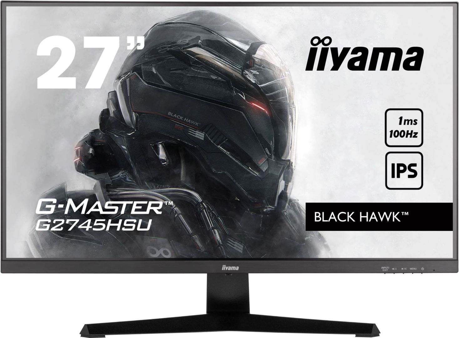 iiyama-27-g-master-g2745hsu-b1-ips-led_1.jpg iiyama 27" G-Master G2745HSU-B2 IPS LED - Image 1