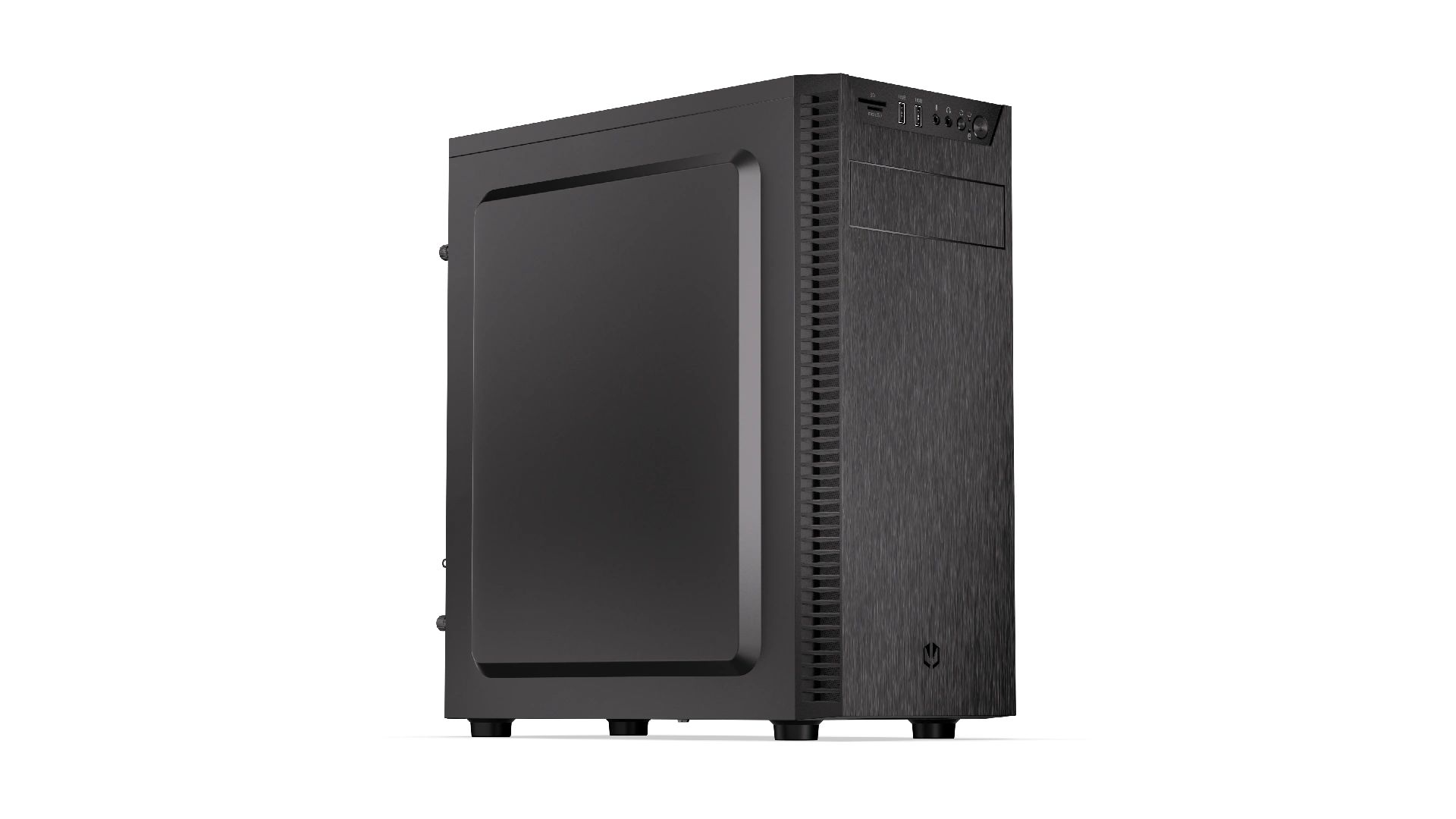 Endorfy Számítógépház - Armis 100 Solid (ATX /micro ATX/ITX, 2xUSB3.0, 1x12cm ventilátor, safeguard, fekete) - Image 1