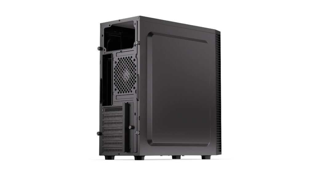 Endorfy Számítógépház - Armis 100 Solid (ATX /micro ATX/ITX, 2xUSB3.0, 1x12cm ventilátor, safeguard, fekete) - Image 12