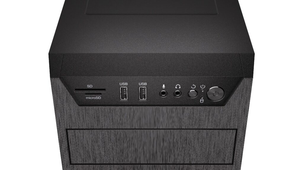 Endorfy Számítógépház - Armis 100 Solid (ATX /micro ATX/ITX, 2xUSB3.0, 1x12cm ventilátor, safeguard, fekete) - Image 15