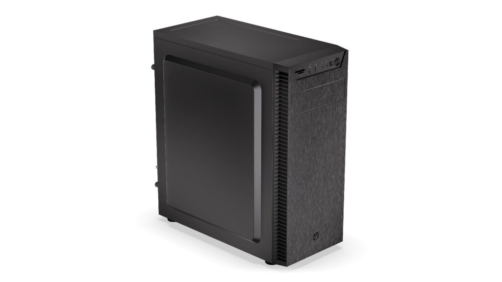Endorfy Számítógépház - Armis 100 Solid (ATX /micro ATX/ITX, 2xUSB3.0, 1x12cm ventilátor, safeguard, fekete) - Image 3