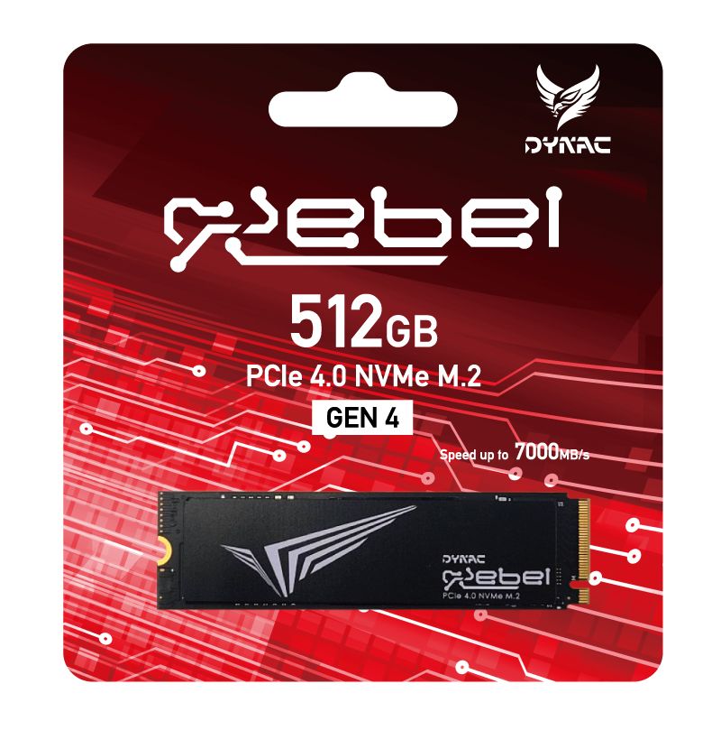 Dynac 512GB M.2 2280 NVMe Rebel - Image 2