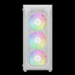 Gamdias Aura GC1 Elite WH ARGB Tempered Glass White - Image 5