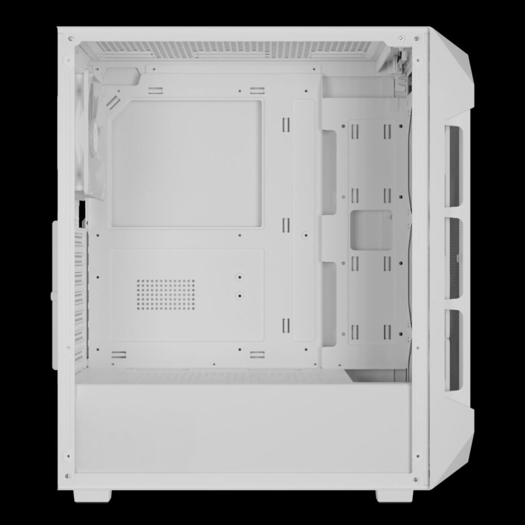 Gamdias Aura GC1 Elite WH ARGB Tempered Glass White - Image 7