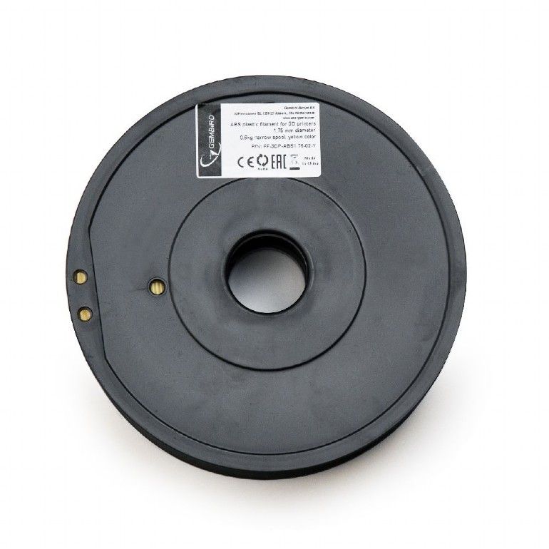 Gembird FF-3DP-ABS1.75-02-Y ABS Yellow 1,75mm 0,6kg - Image 2