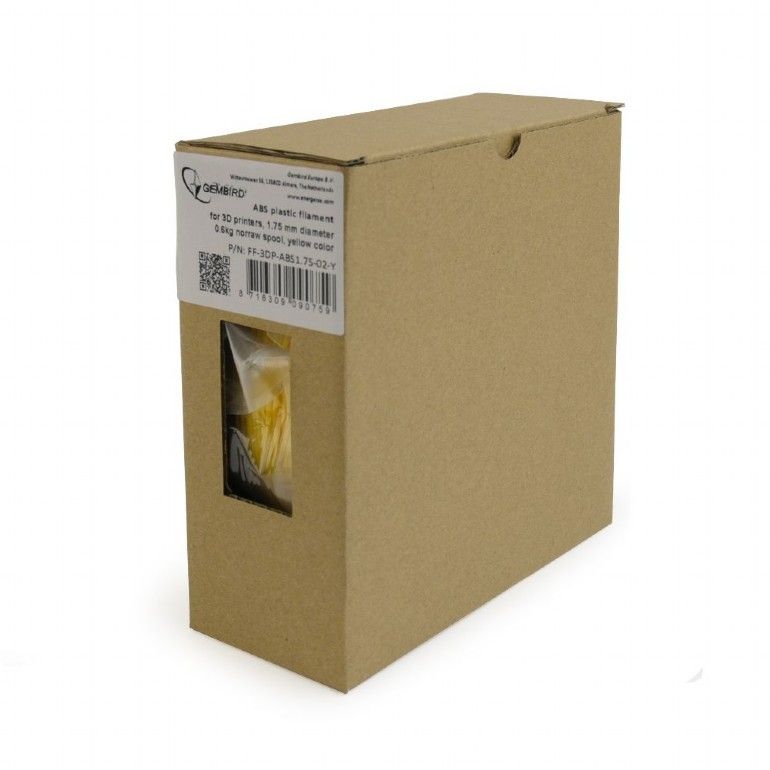 Gembird FF-3DP-ABS1.75-02-Y ABS Yellow 1,75mm 0,6kg - Image 4