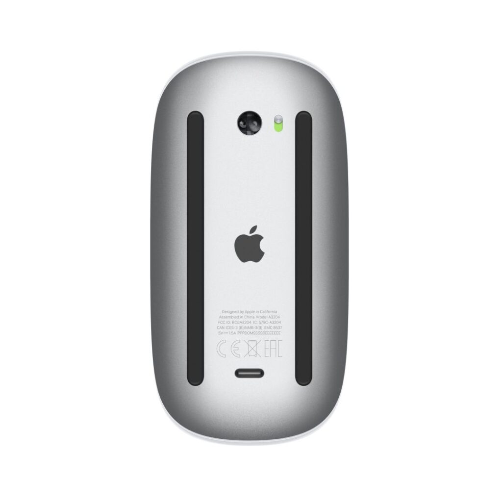 Apple Magic Mouse (2024) Multi-Touch Surface Bluetooth Mouse White - Image 3