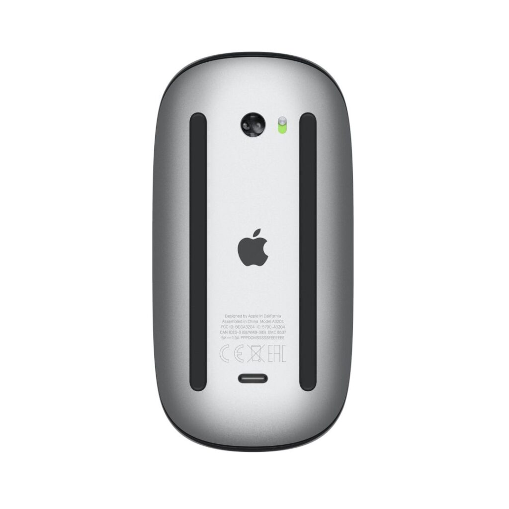 Apple Magic Mouse (2024) Multi-Touch Surface Bluetooth Mouse Black - Image 3