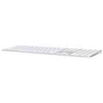 Apple Magic Keyboard (2024) w Touch ID and Numeric Keypad - Hungarian - White Keys - Image 4