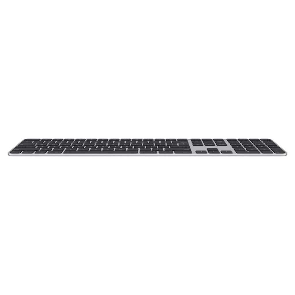 Apple Magic Keyboard (2024) w Touch ID and Numeric Keypad - Hungarian - Black Keys - Image 2