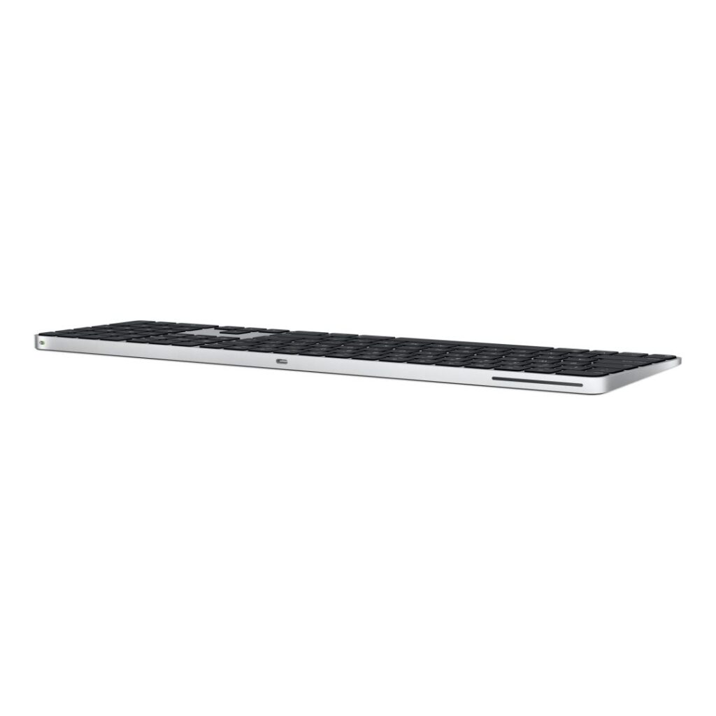 Apple Magic Keyboard (2024) w Touch ID and Numeric Keypad - Hungarian - Black Keys - Image 3