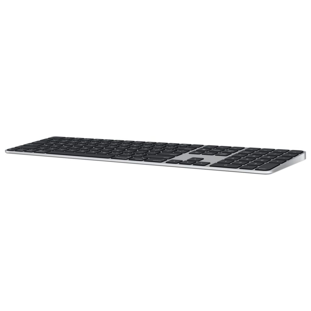 Apple Magic Keyboard (2024) w Touch ID and Numeric Keypad - Hungarian - Black Keys - Image 4