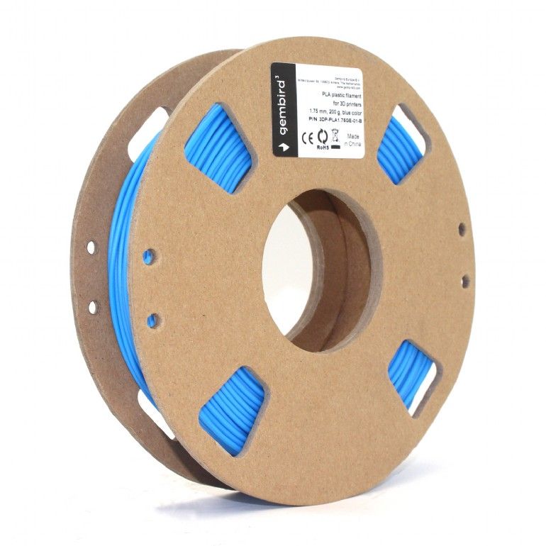 Gembird 3DP-PLA1.75GE-01-B  Filament PLA Blue 1,75mm 200g GEMMA printer spool - Image 2