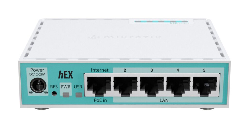 MikroTik hEX 2024 5x gigabit porttal, USB - Image 3