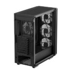 DeepCool Számítógépház - MATREXX55 MESH V4 C (fekete, ablakos, 3x14cm + 1x12cm A-RGB venti, ATX, 1xUSB3.0, Type-C) - Image 7