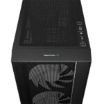 DeepCool Számítógépház - MATREXX55 MESH V4 C (fekete, ablakos, 3x14cm + 1x12cm A-RGB venti, ATX, 1xUSB3.0, Type-C) - Image 8