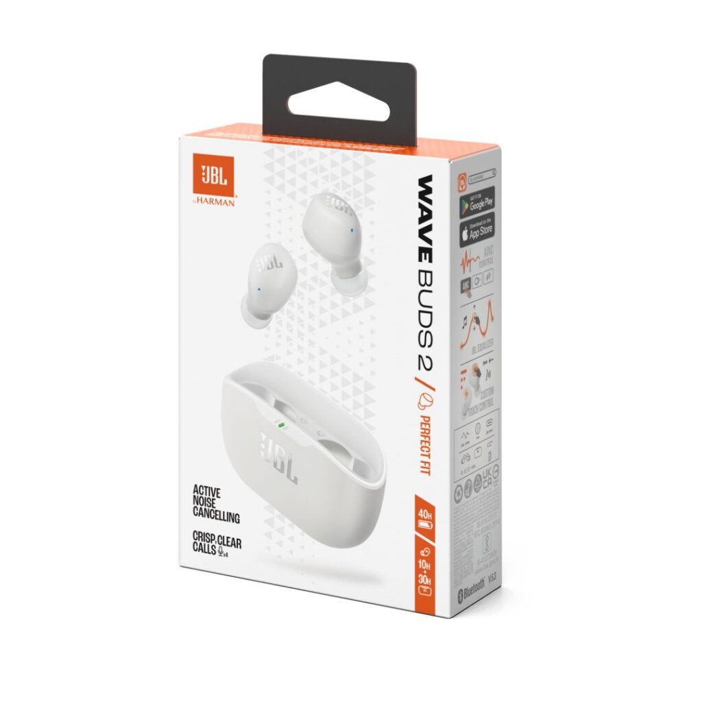 JBL Wave Buds 2 TWS Bluetooth Headset White - Image 10