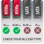 Axagon EEM2-20G USB-C 20Gbps - M.2 NVMe külső SSD ház - Image 11