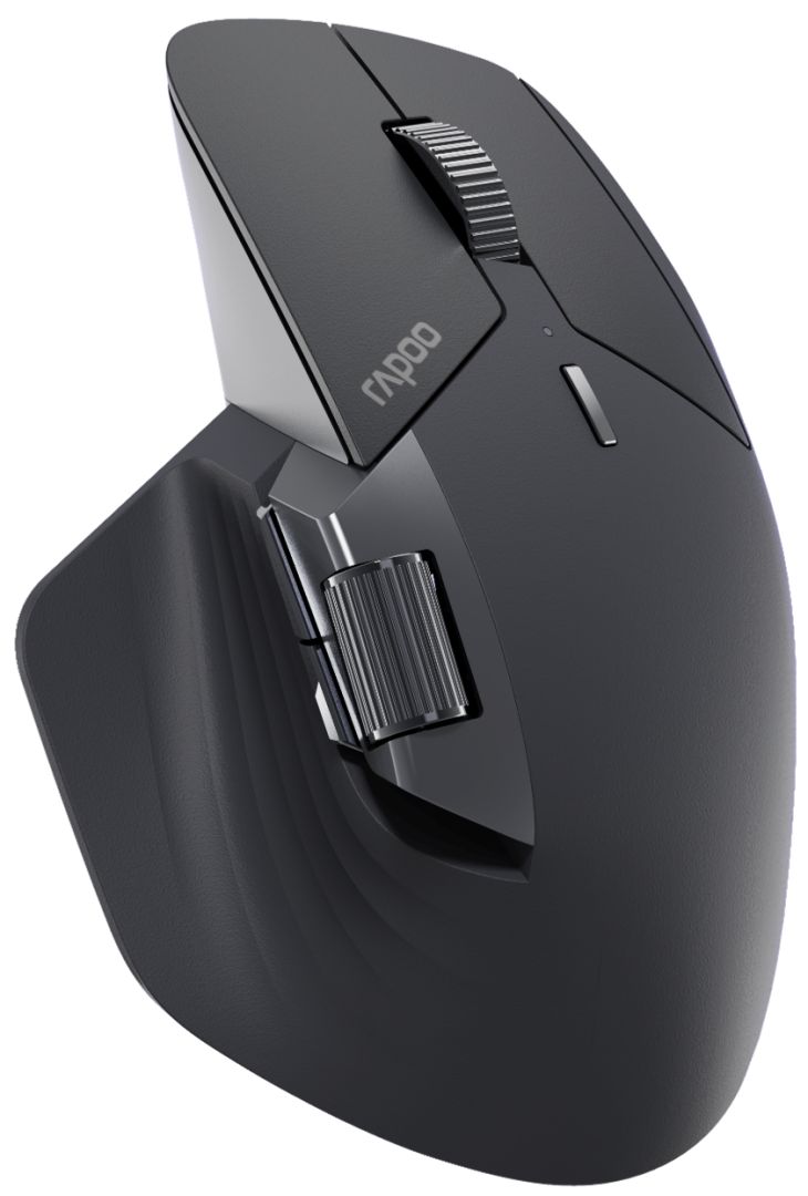 Rapoo MT760L Wireless Bluetooth Multi-Mode Mouse Grey/Black - Image 5