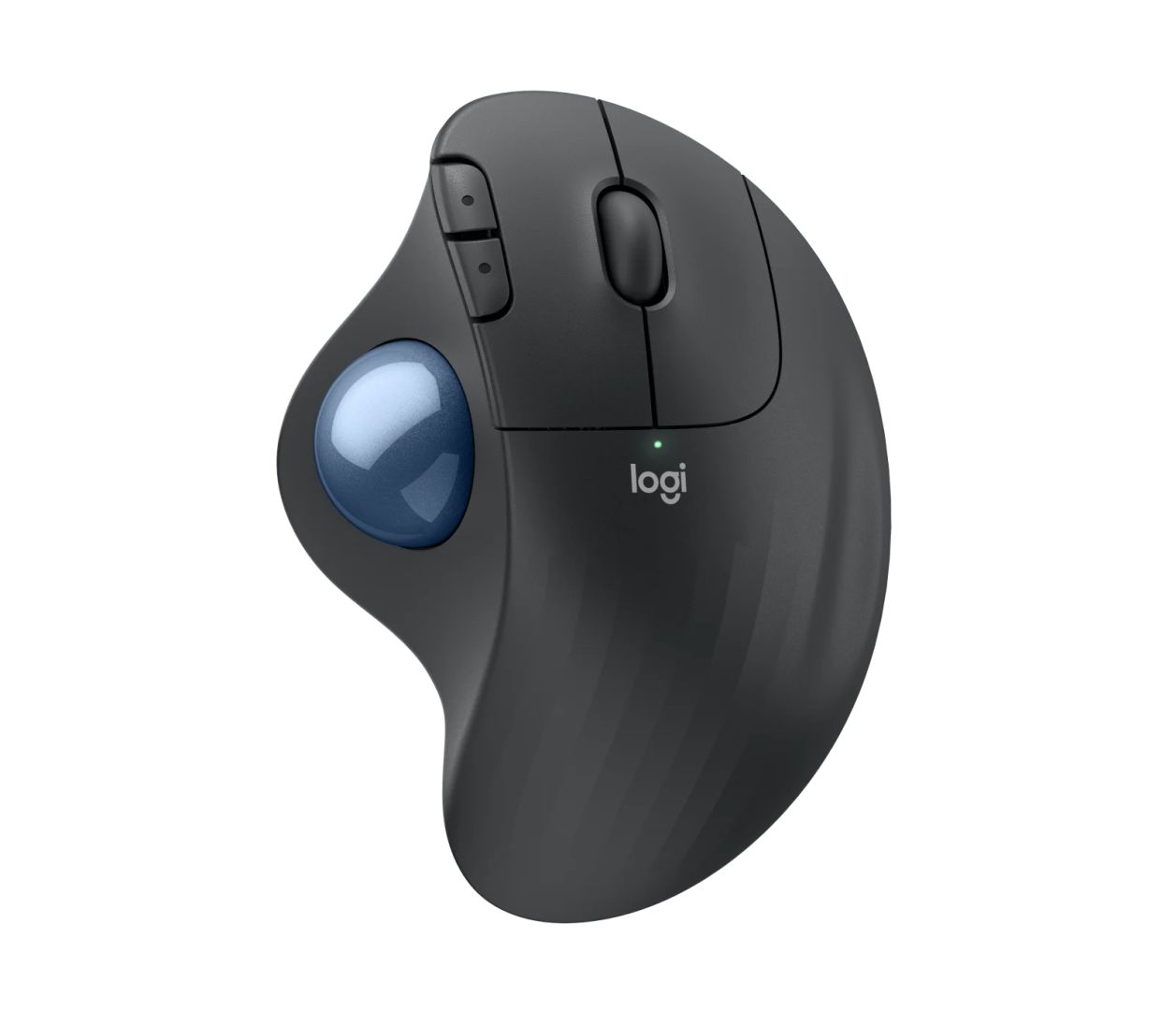 Mouse Logitech ERGO M575S - Graphite + Blue Ball - Image 1