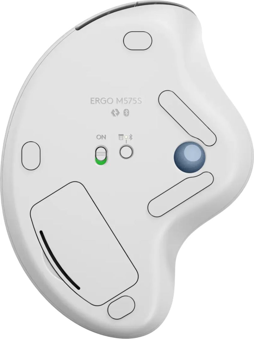 Logitech Ergo M575s vezeték nélküli fehér Trackball egér - Image 7