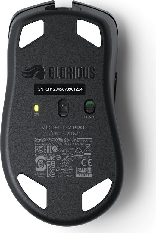Glorious Model D 2 PRO Series Wireless Mouse 4K/8KHz Edition Black - Image 7