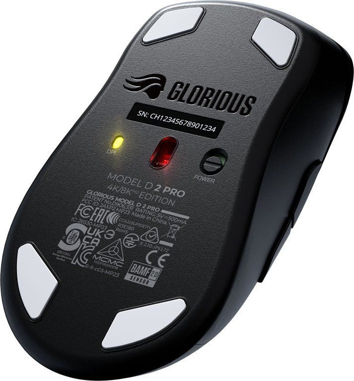 Glorious Model D 2 PRO Series Wireless Mouse 4K/8KHz Edition Black - Image 8
