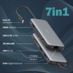 Digitus 7in1 USB-C Docking Station Black - Image 6