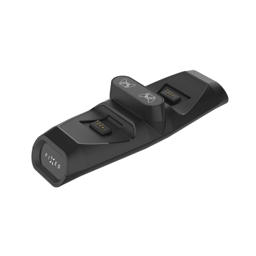 fixed-kettos-toltoallomas-xbox-series-s-x-kontrollerhez-es-one-vezetek-nelkuli-vezerlokhoz-fekete_1.jpg FIXED Kettős töltőállomás Xbox Series S, X kontrollerhez és One vezeték nélküli vezérlőkhöz, fekete - Image 1