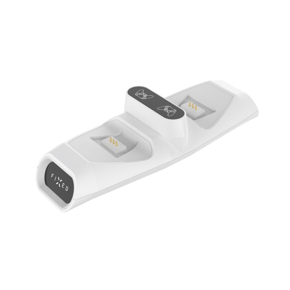 FIXED Kettős töltőállomás Xbox Series S, X kontrollerhez és One vezeték nélküli vezérlőkhöz, fehér - Image 1