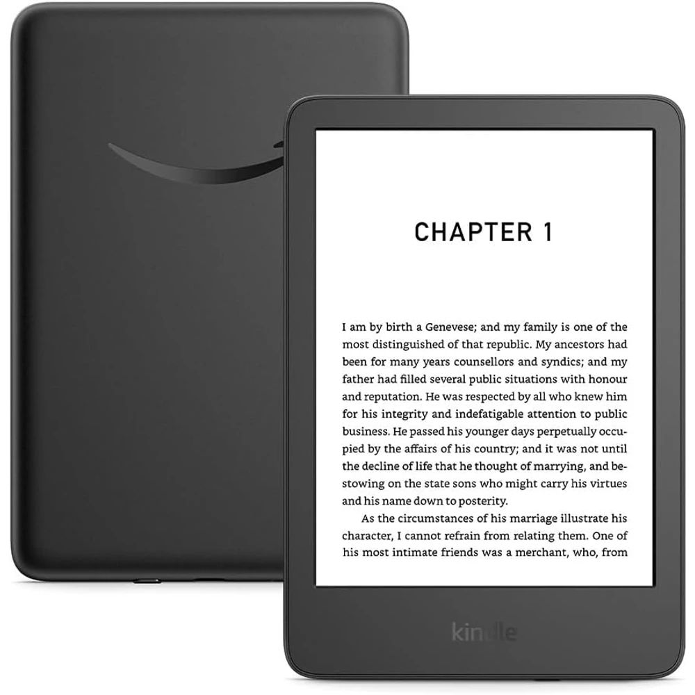 amazon-kindle-2024-6-e-book-olvaso-16gb-black_1.jpg Amazon Kindle (2024) 6" E-book olvasó 16GB Black (Reklámos verzió) - Image 1