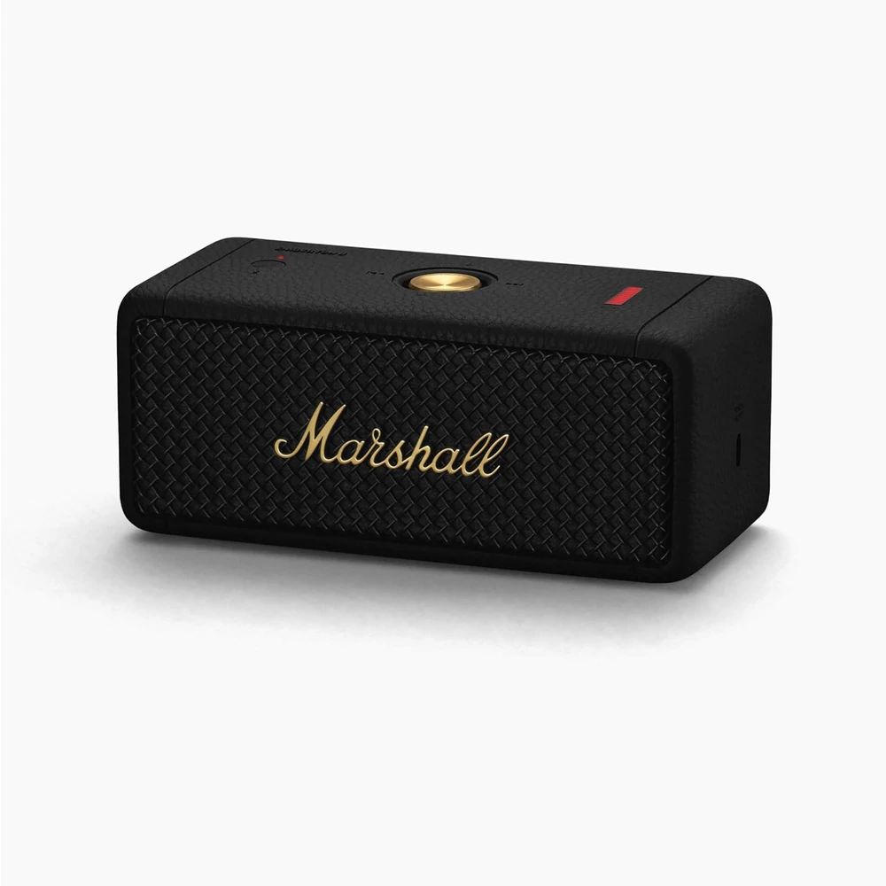Marshall Emberton II Bluetooth Speaker Black/Brass - Image 2
