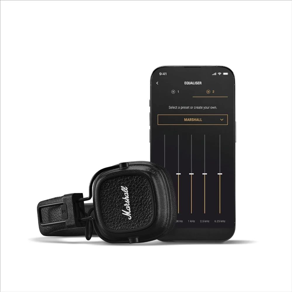 Marshall Major V Bluetooth Headset Black - Image 4