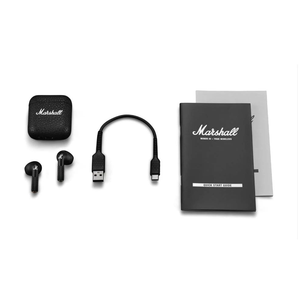 Marshall Minor IV Bluetooth Headset Black - Image 2