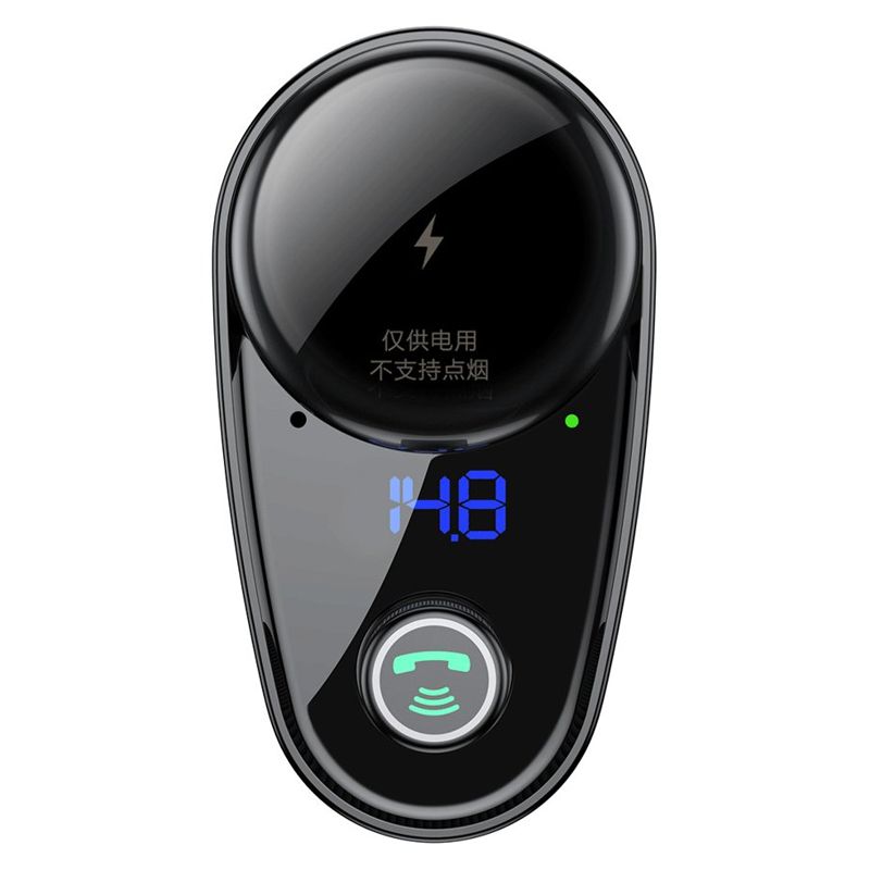 Baseus Locomotive Bluetooth FM Transzmitter Black - Image 6