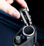 Baseus Locomotive Bluetooth FM Transzmitter Black - Image 8