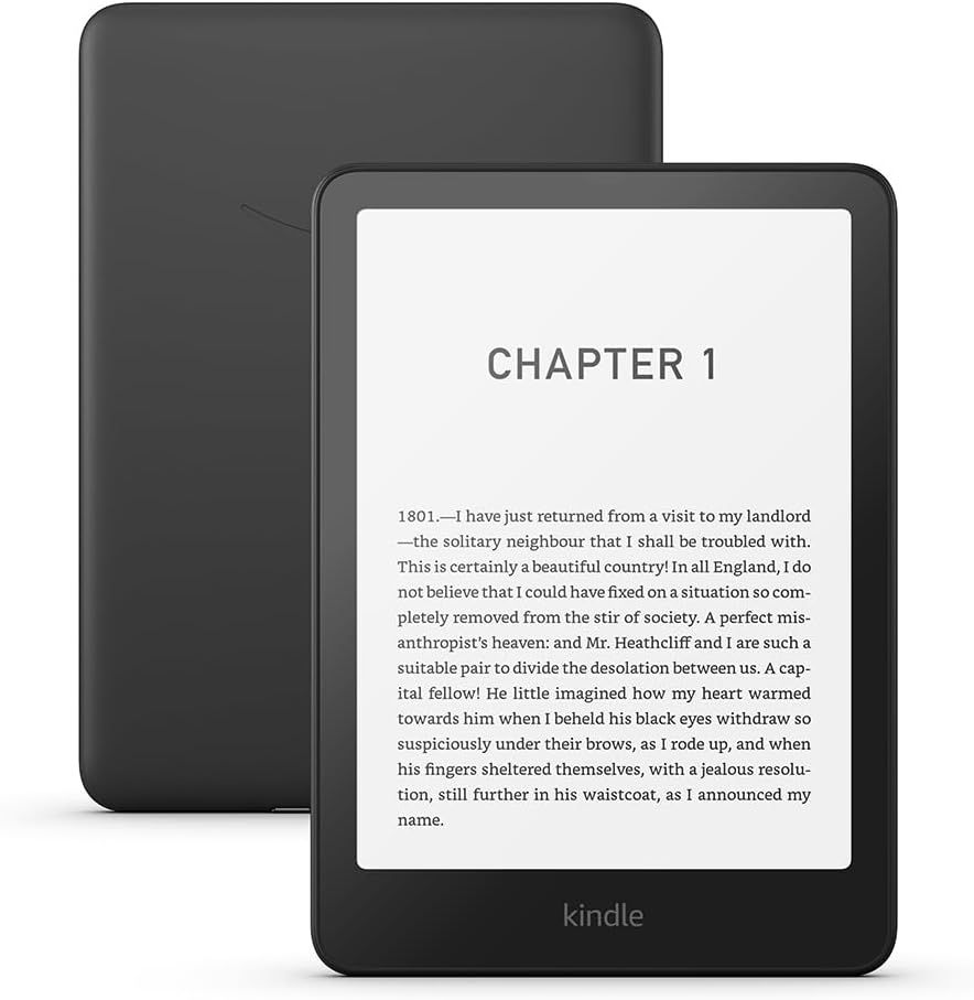 amazon-kindle-paperwhite-2024-7-e-book-olvaso-16gb-black_1.jpg Amazon Kindle Paperwhite (2024) 7" E-book olvasó 16GB Metallic Black (Reklámos verzió) - Image 1