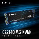 PNY 500GB M.2 2280 NVMe CS2140 - Image 2