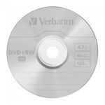Verbatim DVD+RW 4,7Gb 4x Normál tok 1db/csomag (1-es címke) - Image 2
