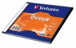 Verbatim DVD-R 4,7Gb 16x Slim tok 1db/csomag (1-es címke) - Image 2
