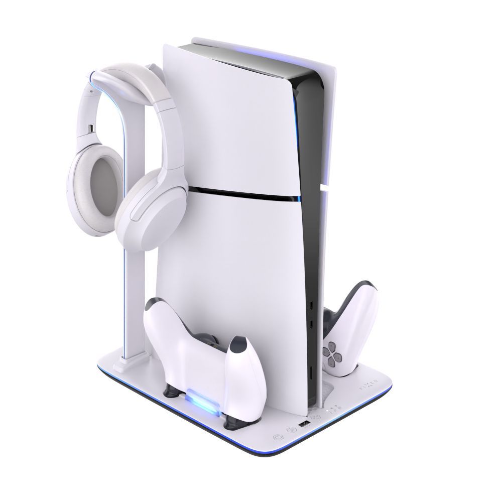 FIXED Multifunkciós állvány PS5-höz, fekete és fehér - Image 1