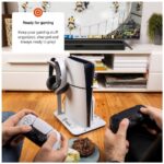 FIXED Multifunkciós állvány PS5-höz, fekete és fehér - Image 10