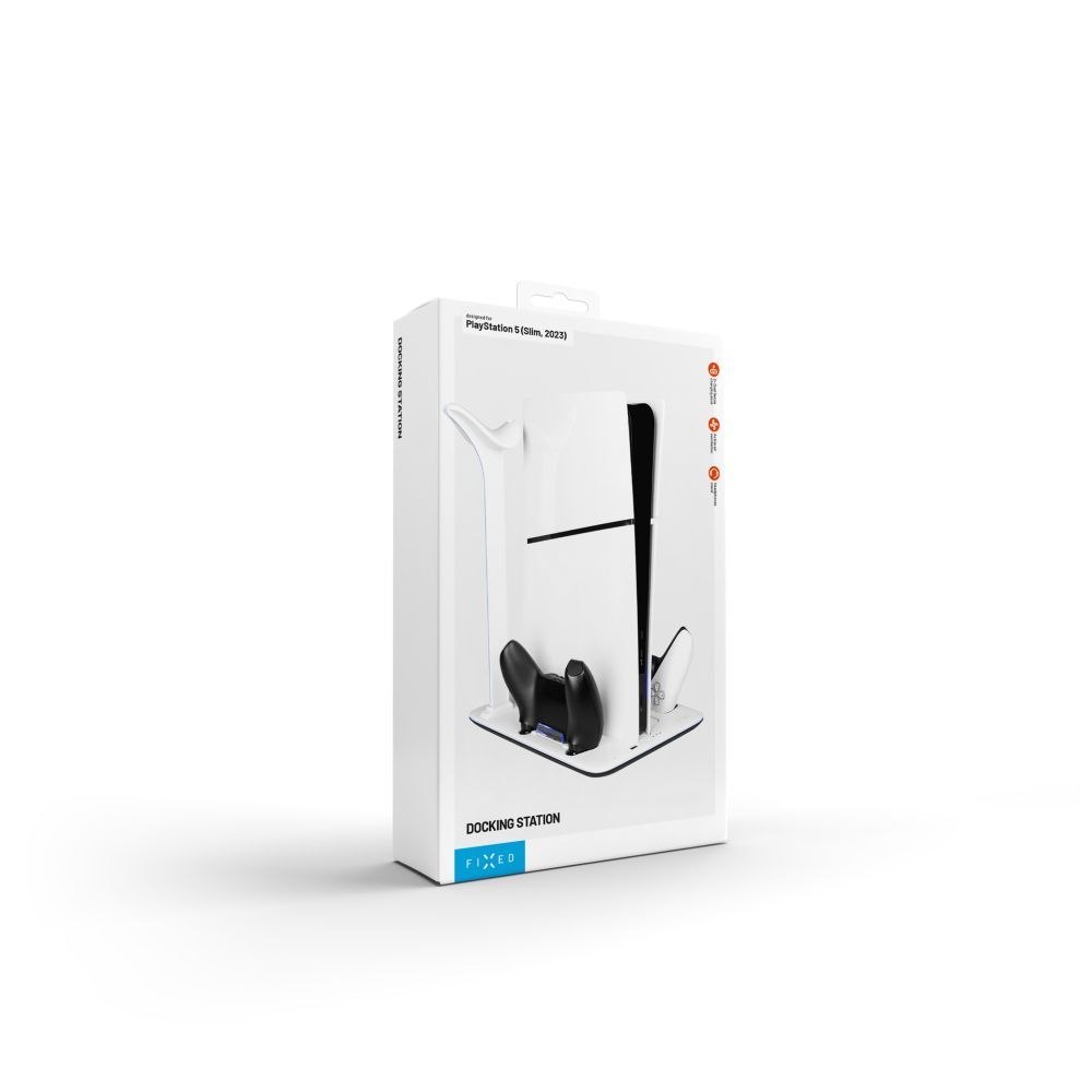 FIXED Multifunkciós állvány PS5-höz, fekete és fehér - Image 14