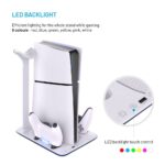 FIXED Multifunkciós állvány PS5-höz, fekete és fehér - Image 6