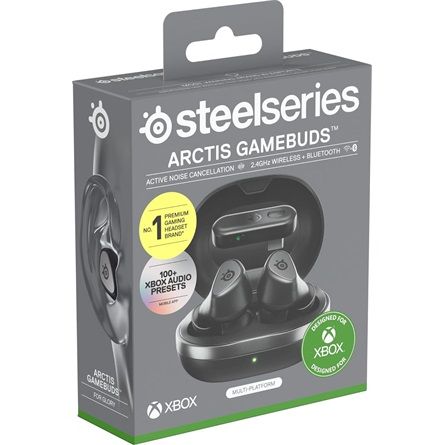 Steelseries Arctis GameBuds XBOX Wireless Bluetooth Gaming Headset Black - Image 5