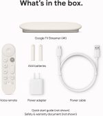 Google TV Streamer (4K) (2024) White - Image 4