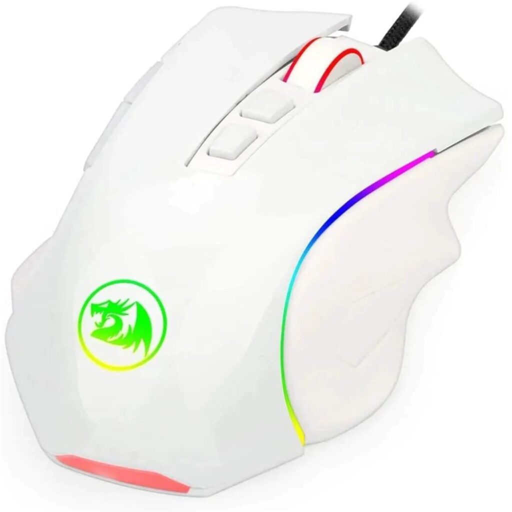 Redragon M607W Griffin Gaming Mouse White - Image 2
